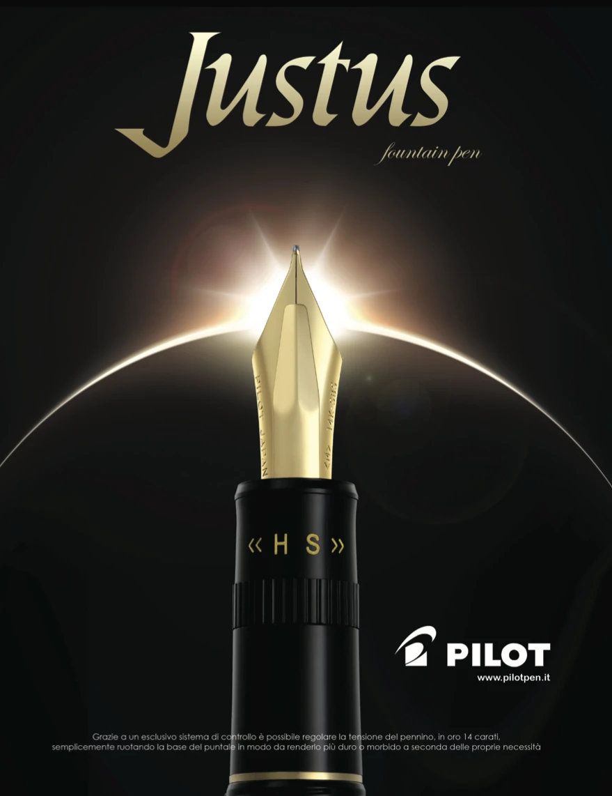 Campagna Pilot Justus: dettaglio del pennino